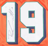 Brandon Marshall Signed Miami Dolphins Rebook Jersey (JSA COA) 6xPro Bowl W.R.