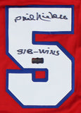 Phil Niekro Signed Atlanta Custom Red Jersey - "318 Wins" Inscription