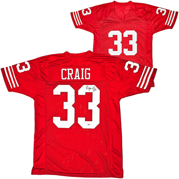 Roger Craig Signed Jersey (PSA COA)