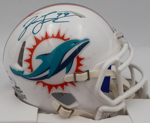 Jason Taylor Autographed White Speed Mini Helmet Miami Dolphins PSA/DNA #AL32665