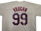 MAJOR LEAGUE CHARLIE SHEEN AUTOGRAPHED JERSEY 'WILD THING' VAUGHN BECKETT 232867