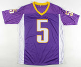 Donovan McNabb Signed Minnesota Vikings Jersey (JSA COA) 6xPro Bowl Q.B.