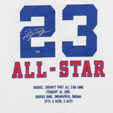 Michael Jordan Autographed Emb. 1985 NBA All Star Authentic Jersey UDA LE 123