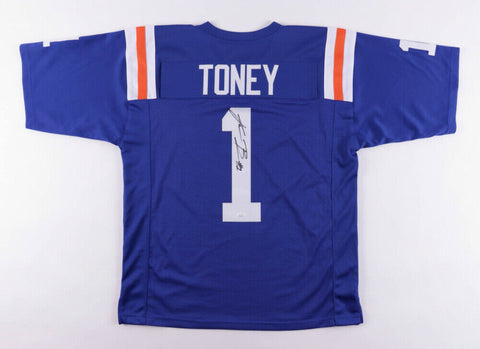 Kadarius Toney Signed Florida Gators Jersey (JSA COA) 1st Rd Pck NY Giants 2021