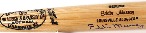 Eddie Murray Autographed Louisville Slugger Bat James Spence Authentication COA