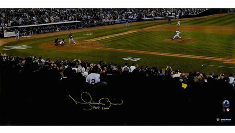 MARIANO RIVERA Autographed "HOF 2019" 16" x 32" 'Big Sig' Photograph STEINER