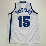 Autographed/Signed Reed Sheppard Kentucky White College Jersey PSA COA