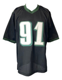 Fletcher Cox Philadelphia Signed Black Football Jersey JSA ITP