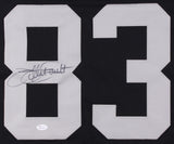 Willie Gault Signed Oakland Raiders Jersey (JSA COA) Super Bowl XX champion