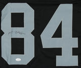 Antonio Brown Signed Oakland Raiders Black Jersey (JSA COA) 5xPro Bowl Receiver