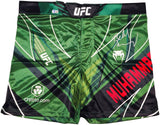 Belal Muhammad Signed Custom Green MMA Fight Trunks BAS