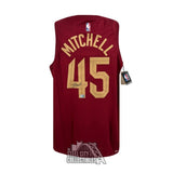 Donovan Mitchell Autographed Cleveland Nike Swingman Basketball Jersey -Fanatics