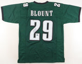 LeGarrette Blount Signed Philadelphia Eagles Jersey (Beckett) 3xSuper Bowl Champ