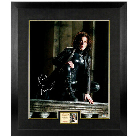 Kate Beckinsale Autographed Underworld Selene in the Shadows 16x20 Framed Photo