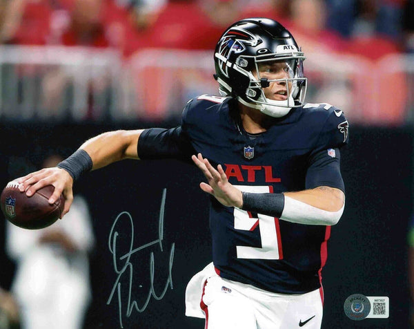 DESMOND RIDDER SIGNED AUTOGRAPHED ATLANTA FALCONS 8x10 PHOTO BECKETT