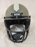 TYREEK HILL SIGNED MIAMI DOLPHINS F/S STS SPEED REPLICA HELMET BECKETT QR