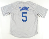 Juan Uribe Signed Los Angeles Dodgers Jersey (JSA) 2xWorld Series Champion /Inf.