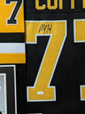 FRAMED PITTSBURGH PENGUINS PAUL COFFEY AUTOGRAPHED SIGNED JERSEY JSA COA