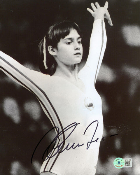 Nadia Comaneci Authentic Signed 8x10 Photo Autographed BAS #BF06190