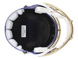 Ravens Ray Lewis Signed 2024 On-Field Alt Full Size Speed Rep Helmet BAS Witness