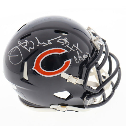 Otis Wilson Signed Chicago Bears Mini Helmet Inscribed "SB XX Champs" (Schwartz)