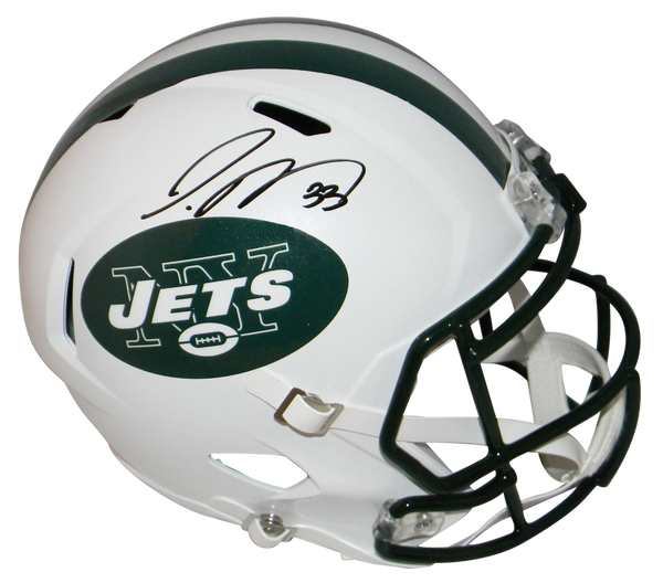 JAMAL ADAMS AUTOGRAPHED SIGNED NEW YORK JETS FULL SIZE SPEED HELMET BECKETT