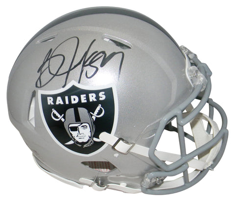 BO JACKSON AUTOGRAPHED OAKLAND RAIDERS FULL SIZE SPEED AUTHENTIC HELMET BECKETT