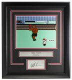 Mike Tyson Framed 8x10 Punch Out Photo w/ Laser Engraved Signature