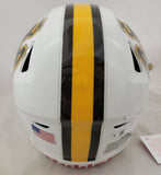 JOSH ALLEN SIGNED WYOMING COWBOYS F/S SPEEDFLEX AUTHENTIC HELMET BECKETT QR