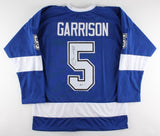 Jason Garrison Signed Lightning Jersey (Beckett COA) Tampa Bay Defenseman