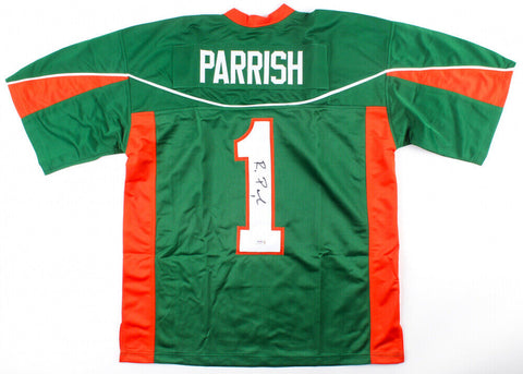 Roscoe Par Signed Miami Hurricane Jersey (PSA COA) Buffalo Bills Wide Receiver