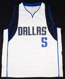 Jason Kidd Signed Dallas Mavericks Jersey (Beckett) #2 Overall Pick 1994 Draft