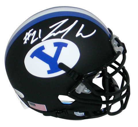 JAMAAL WILLIAMS AUTOGRAPHED SIGNED BYU COUGARS BLACK MINI HELMET JSA