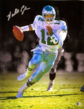 Randall Cunningham Signed 16x20 Philadelphia Eagles White Jersey Photo BAS