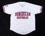 Sandy Alcantra Signed Dominican Republic Baseball Classic Jersey JSA COA Marlins