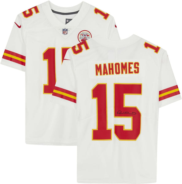 Patrick Mahomes Kansas City Chiefs Autographed Nike Red Limited Jersey