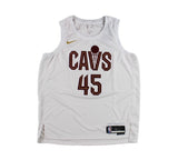 Donovan Mitchell Signed Cleveland Cavaliers Nike 2022-2023 White NBA Jersey