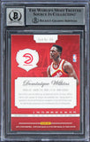 Hawks Dominique Wilkins Authentic Signed 2012 Elite #189 Card Auto 10! BAS Slab