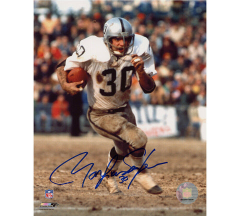 Mark Van Eeghen Signed Oakland Raiders Unframed 8x10 NFL Photo