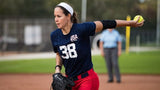 Cat Osterman Signed Softball Inscribed 2004 & 2008 Olympics (JSA COA) 3xMedalist