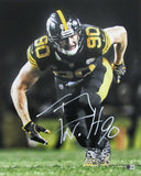 T.J. Watt Signed/Autographed 16x20 Photo Pittsburgh Steelers Beckett 189645