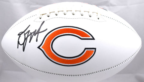 D.J. Moore Autographed Chicago Bears Logo Football - Beckett W Hologram *Bold