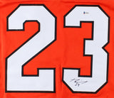 Brandon Manning Signed Flyers Jersey (Beckett COA) Playing career 2011-present