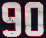 Jadeveon Clowney Signed Houston Texans Jersey (PSA) 2014 #1 Draft Pick Overall