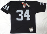 Raiders Bo Jackson Autographed Authentic Mitchell & Ness Jersey Beckett 1W615081