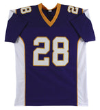 Adrian Peterson Authentic Signed Purple Pro Style Jersey Autographed BAS Witness