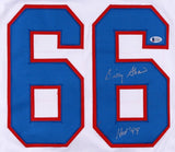 Billy Shaw Signed Bills Jersey Inscribed "HOF '99" (Beckett COA) 8xAFL All-Star