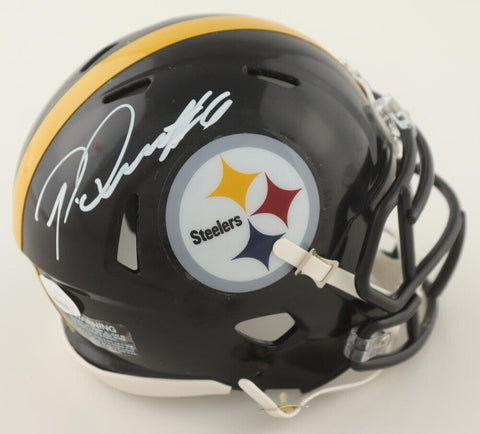 Patrick Queen Signed Pittsburgh Steelers Mini Helmet (JSA COA) 2023 Pro Bowl L.B