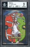 2006-07 Fleer E-X Jambalaya #J-LJ Lebron James Lakers BGS 9 MINT .5 AWAY GEM