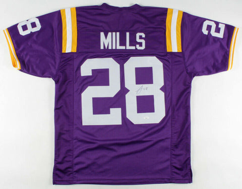 Jalen Mills Signed LSU Tigers Jersey (JSA COA) Philadelphia Eagles All Pro D.B.